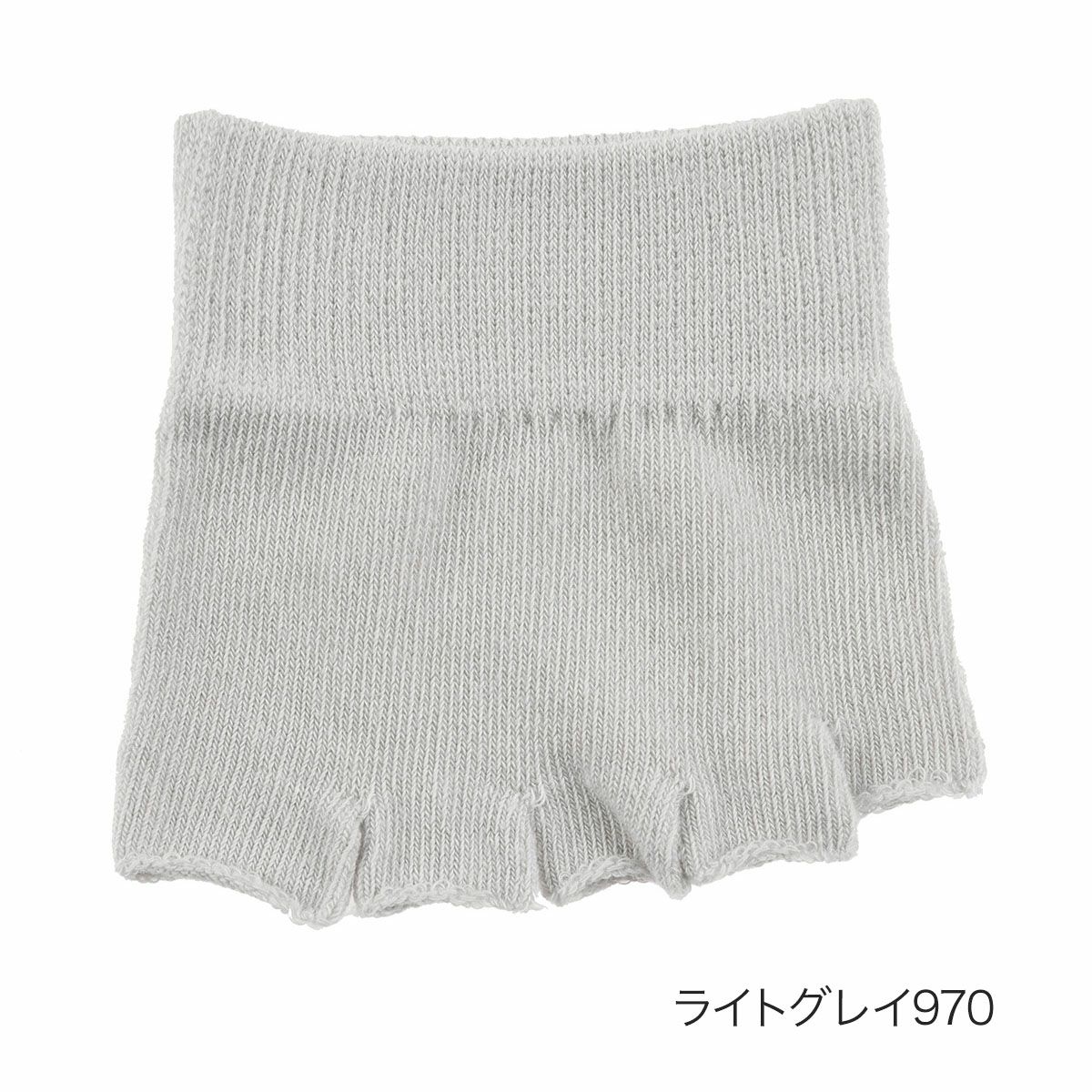 【fukuskeFUN(フクスケファン)】靴下無地パーツつま先なし5本指靴擦れ防止(3162-76N)