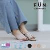 【fukuskeFUN(フクスケファン)】靴下無地ラメパーツメロー靴擦れ防止(3162-77N)