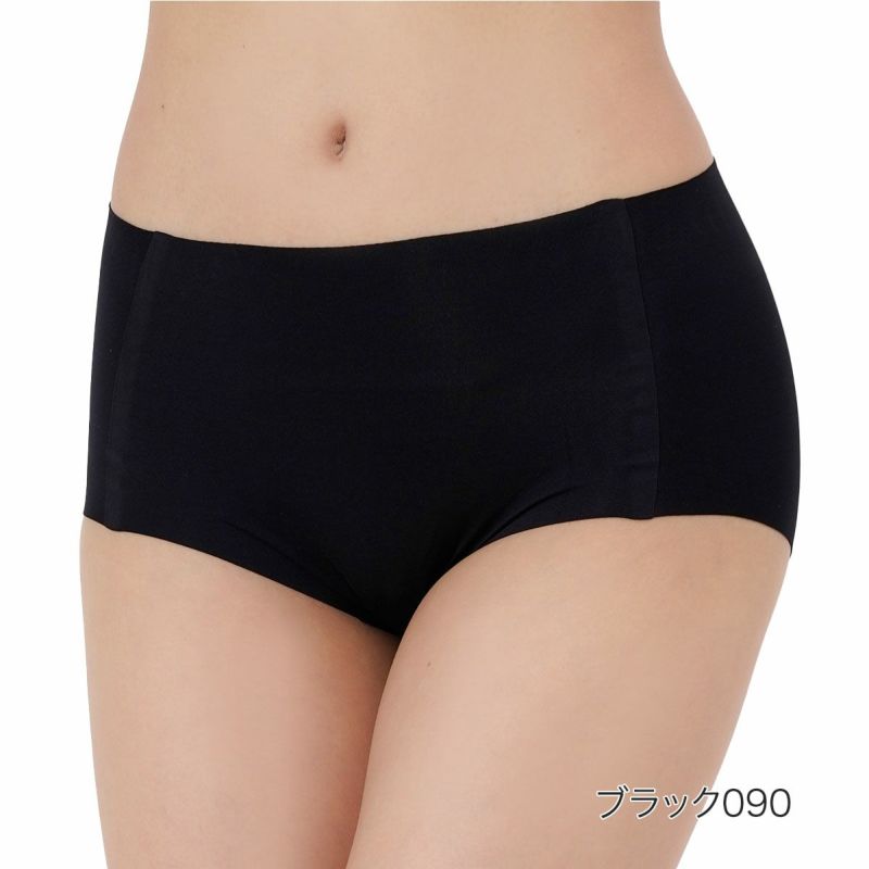【満足】ショーツシームレスショーツ無地スタンダード(37-6615)