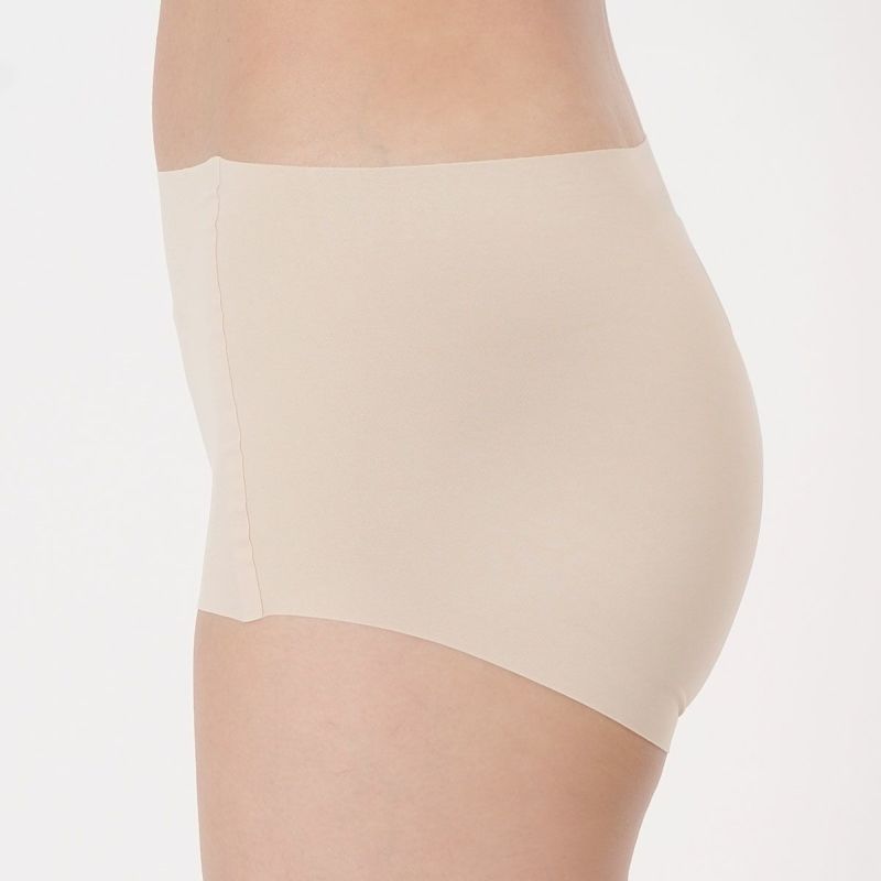 【満足】ショーツシームレスショーツ無地ボクサー(37-6616)