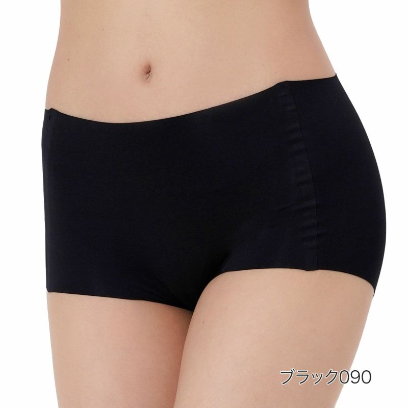 【満足】ショーツシームレスショーツ無地ボクサー(37-6616)