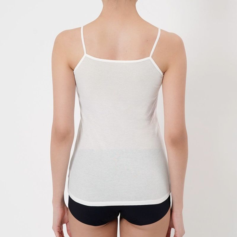 【デイリー満足】キャミソール暑い日私の涼生活無地袖なしレーヨン素材(37V2011)