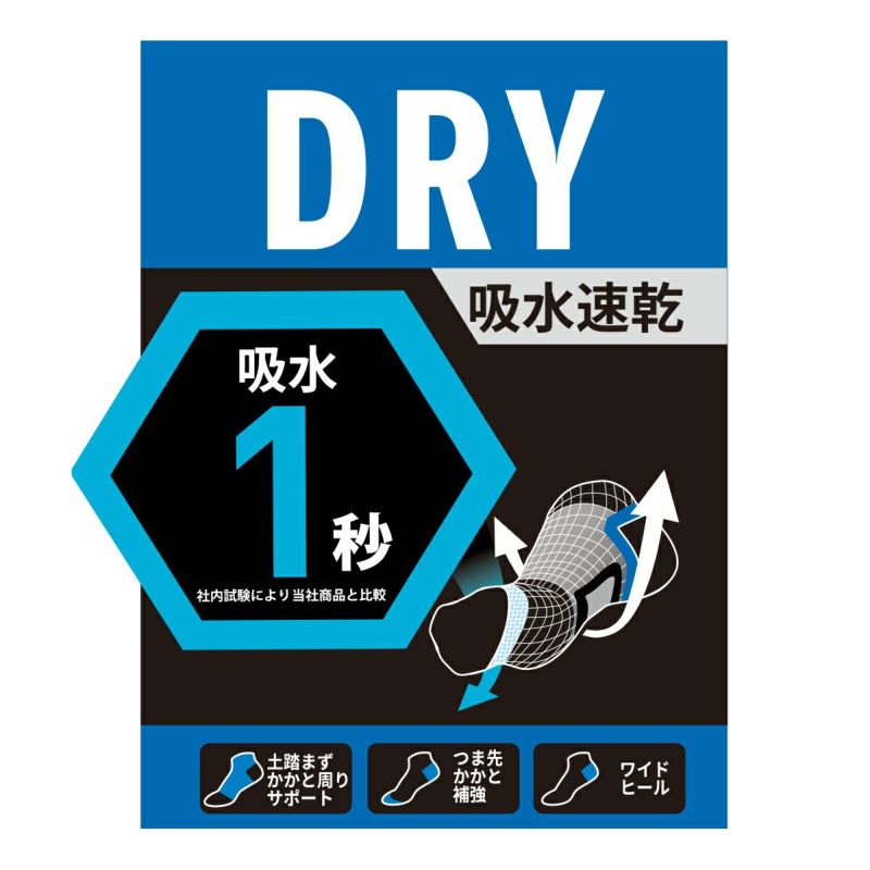 【アディダス】3足組靴下DRY無地ワンポイントスニーカー丈土踏まずかかと周りサポート(06F09W)