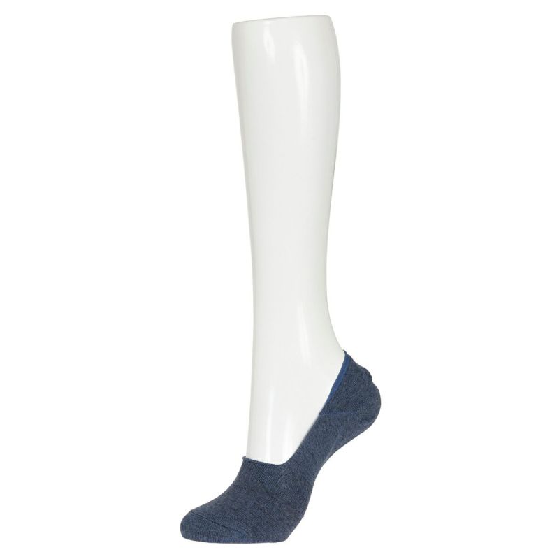 【fukuskeFUN(フクスケファン)】靴下脱げないだけじゃない無地深履きカバーつま先かかと補強(3F751WV)