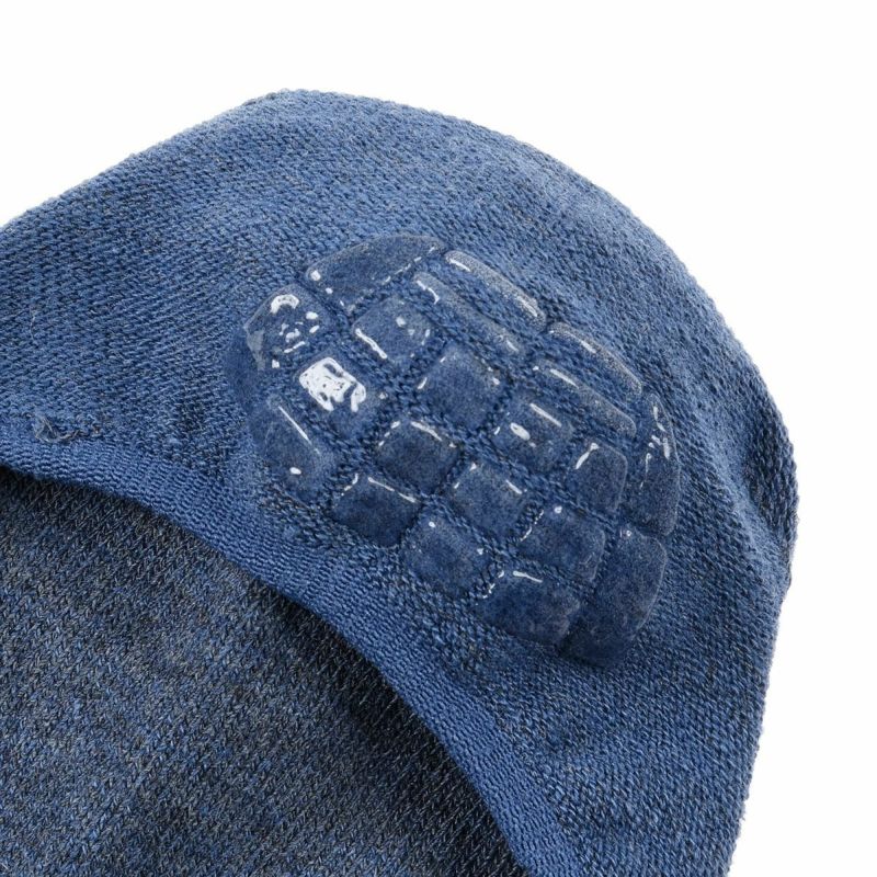 【fukuskeFUN(フクスケファン)】靴下脱げないだけじゃない無地深履きカバーつま先かかと補強(3F751WV)