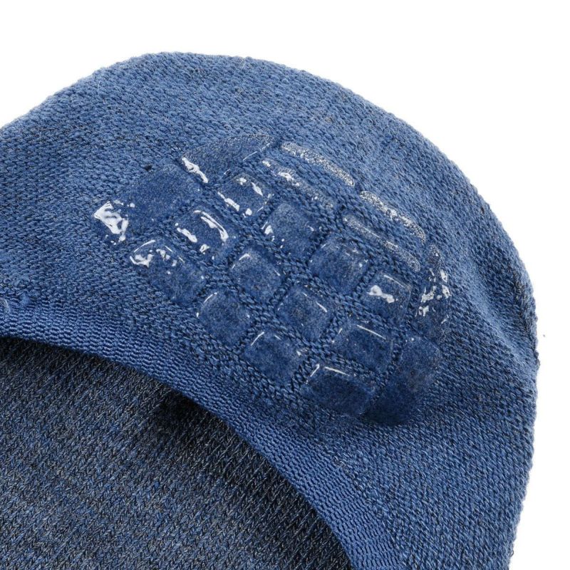 【fukuskeFUN(フクスケファン)：脱げないだけじゃない】靴下無地浅履きカバーつま先かかと補強(3F755WV)