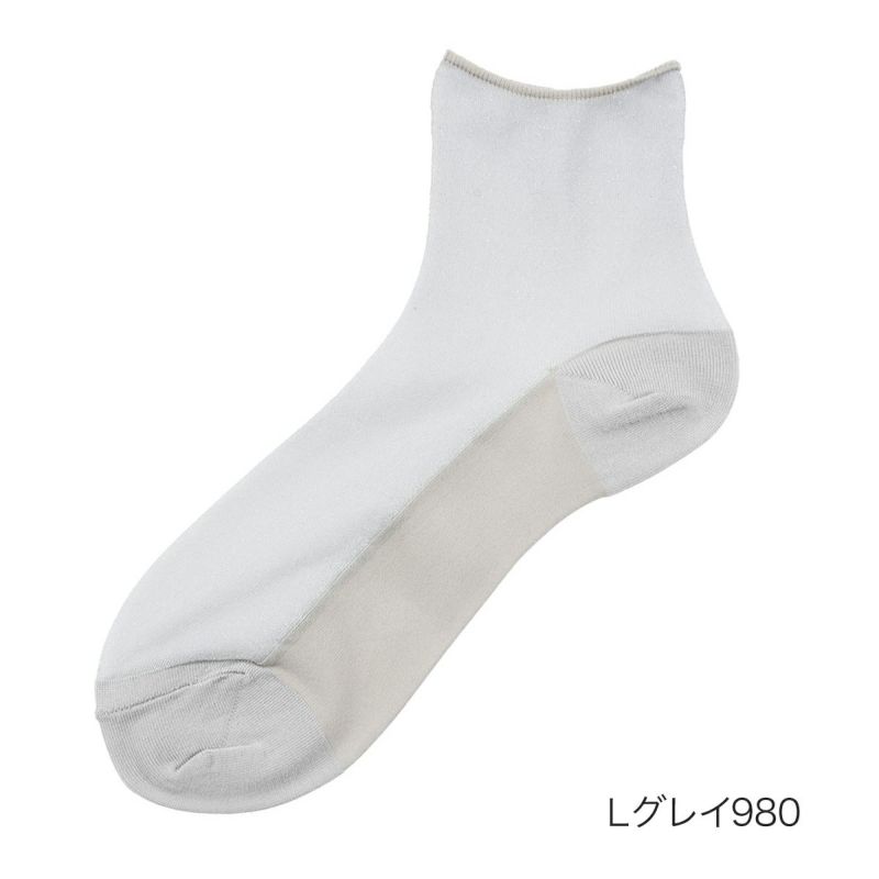 【マッキントッシュフィロソフィー】靴下シアーラメショート丈(3107-034)