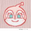 【アンパンマン】靴下無地リブラインクルー丈アンパンマン(387-15W5)