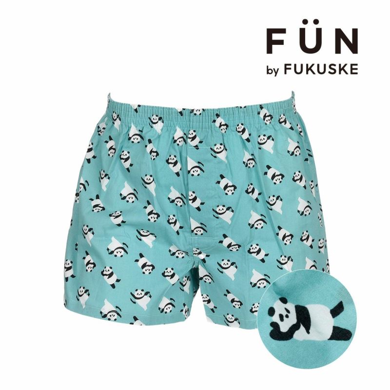 【fukuskeFUN(フクスケファン)】トランクスパンダ柄トランクス綿100％(453P2012)