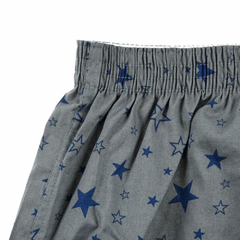 【fukuskeFUN(フクスケファン)】トランクス星柄トランクス綿100％(453P2017)