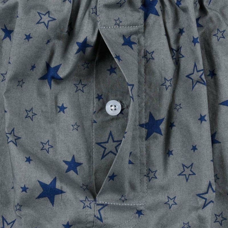 【fukuskeFUN(フクスケファン)】トランクス星柄トランクス綿100％(453P2017)