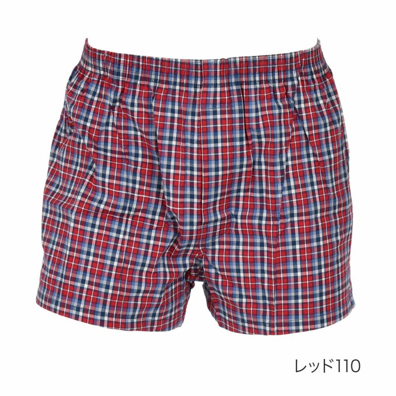 【fukuske(フクスケ)：SHITATEYAPANTS】トランクスマドラスチェック柄トランクス立体設計(SY1-0004)