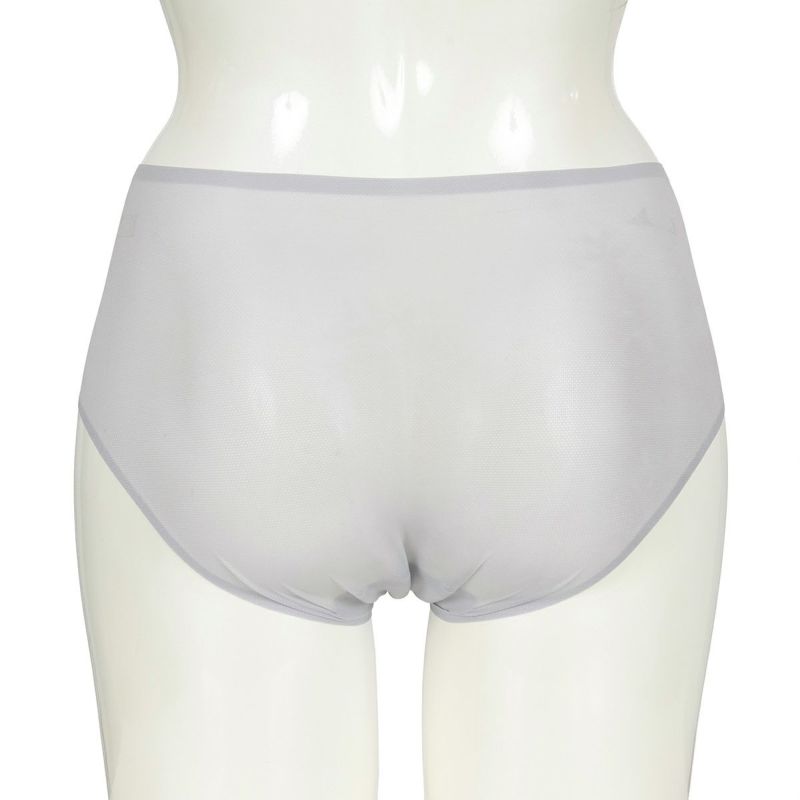 【満足美涼活】ショーツ冷やして整える無地スタンダードマチ部分シルク素材(37-4531F)