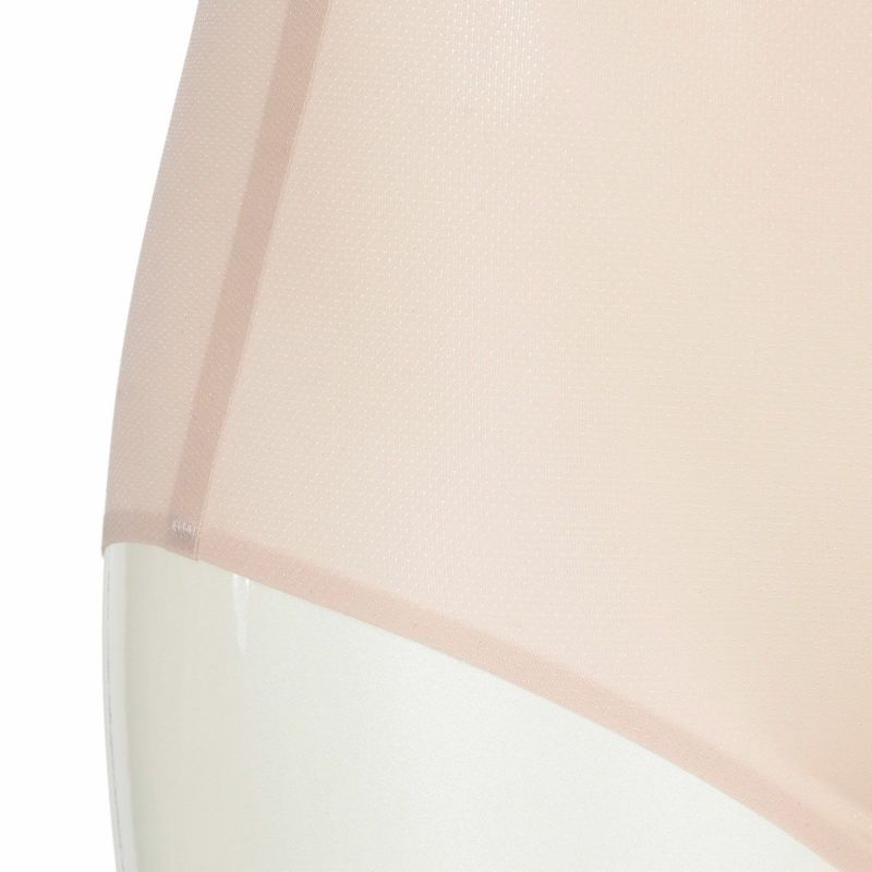 【満足美涼活】ショーツ冷やして整える無地深履きスタンダードワイドレギパン(37-4532F)