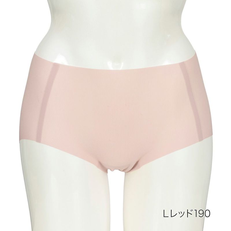 【満足】ショーツシームレスショーツ無地スタンダードシームレス(37-6617)
