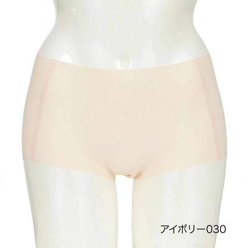 【満足】ショーツシームレスショーツ無地ボクサーシームレス(37-6618)