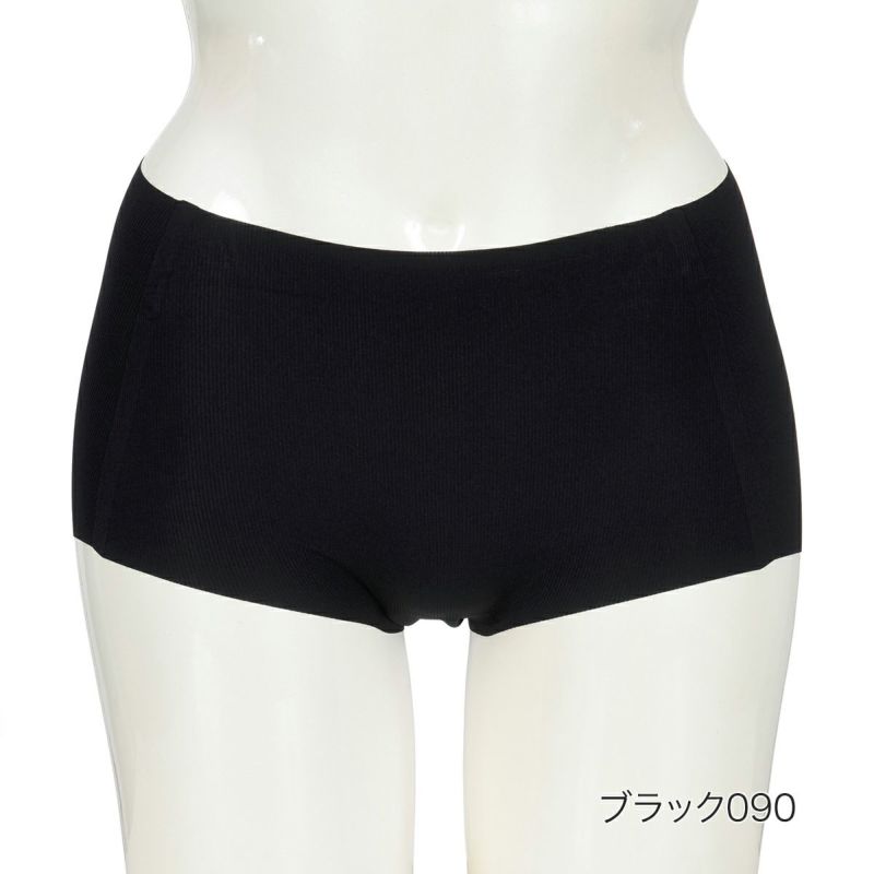 【満足】ショーツシームレスショーツ無地ボクサーシームレス(37-6618)
