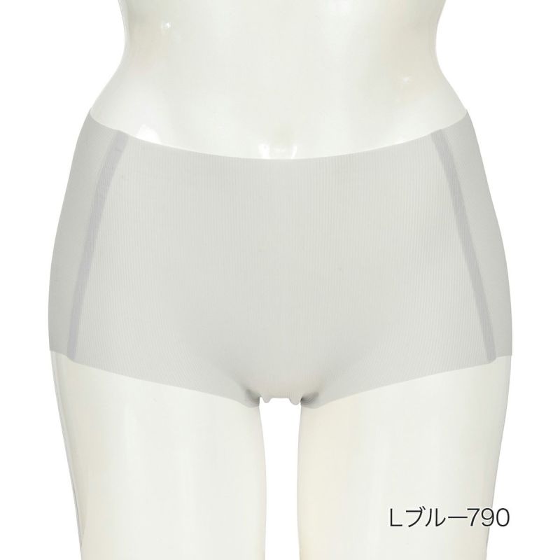 【満足】ショーツシームレスショーツ無地ボクサーシームレス(37-6618)