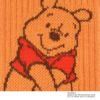 【ディズニー】靴下無地リブラインクルー丈プーさん(306-15L5)