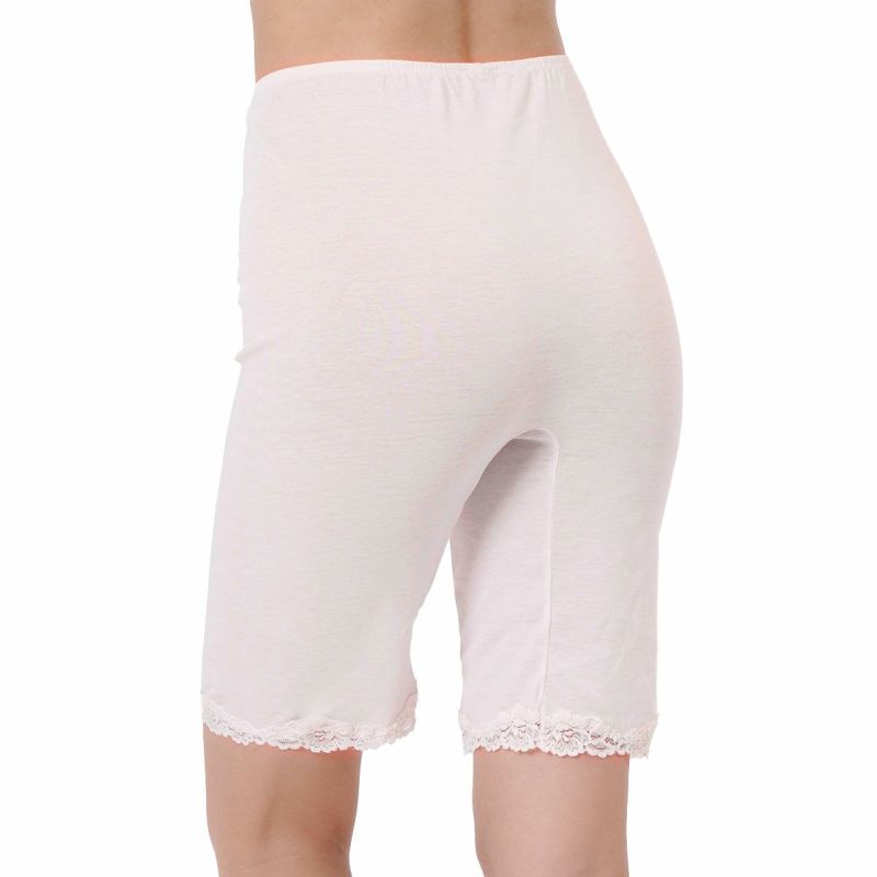 【fukuske(フクスケ)】インナーボトム無地5分丈綿100％(32-1558B)