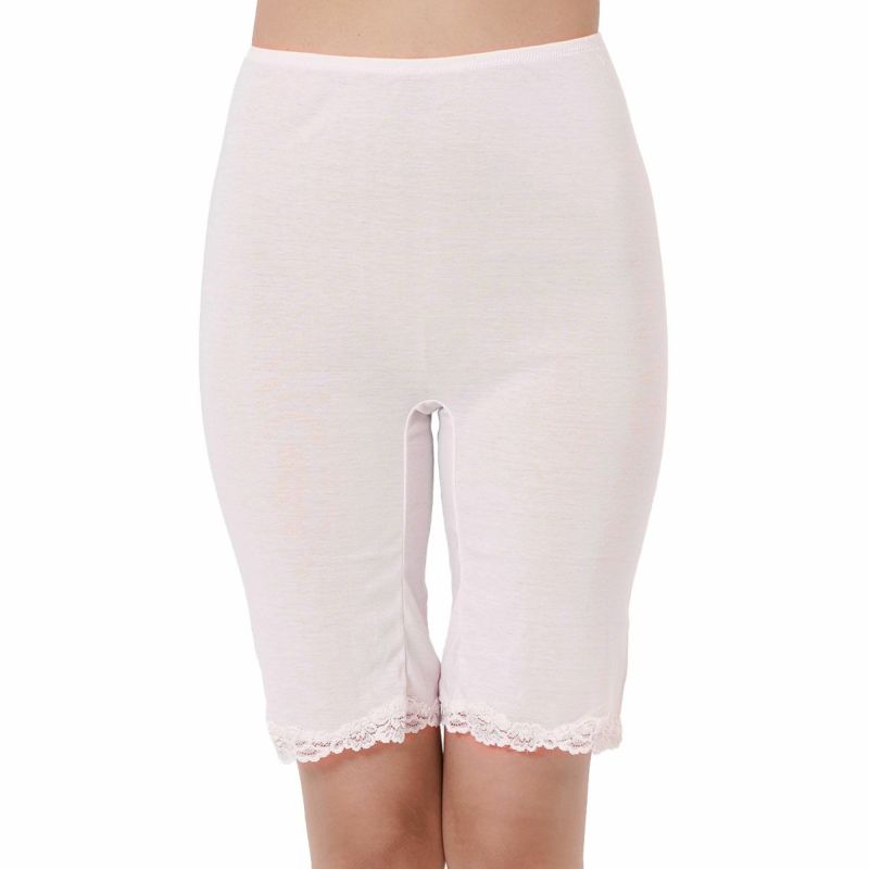 【fukuske(フクスケ)】インナーボトム無地5分丈綿100％(32-1558B)