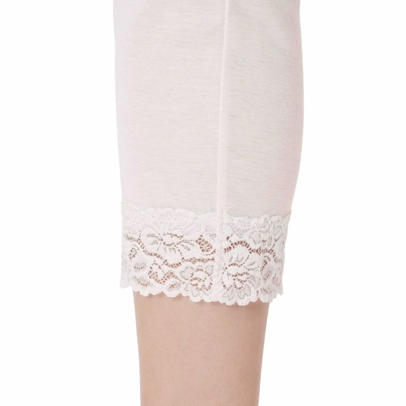 【fukuske(フクスケ)】ペチパンツ無地スラックス下綿100％(32-9958B)