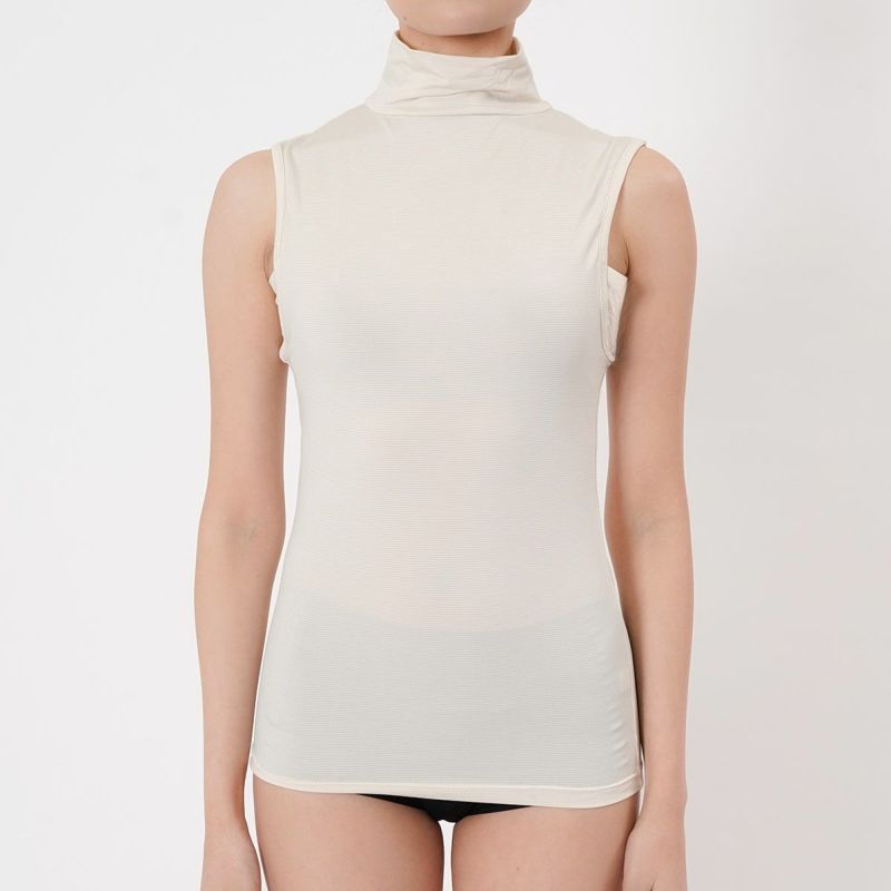 【満足】ノースリーブ360°EazyStretch無地袖なし吸水速乾(37-2503)