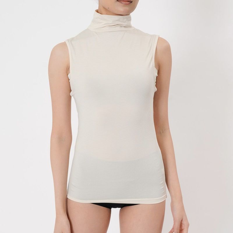 【満足】ノースリーブ360°EazyStretch無地袖なし吸水速乾(37-2503)