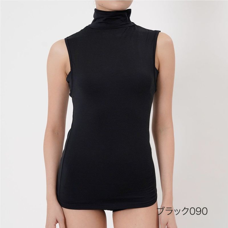 【満足】ノースリーブ360°EazyStretch無地袖なし吸水速乾(37-2503)