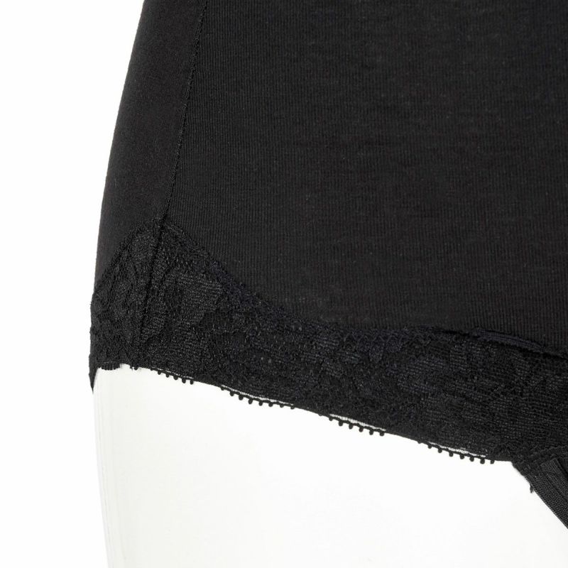 【満足】サニタリーショーツほっとサニタリー無地ボクサー腹巻き付き(37-4505)