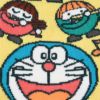 【ドラえもん2】靴下キャラクター柄スニーカー丈ムードもりあげ楽団(180-15A1)