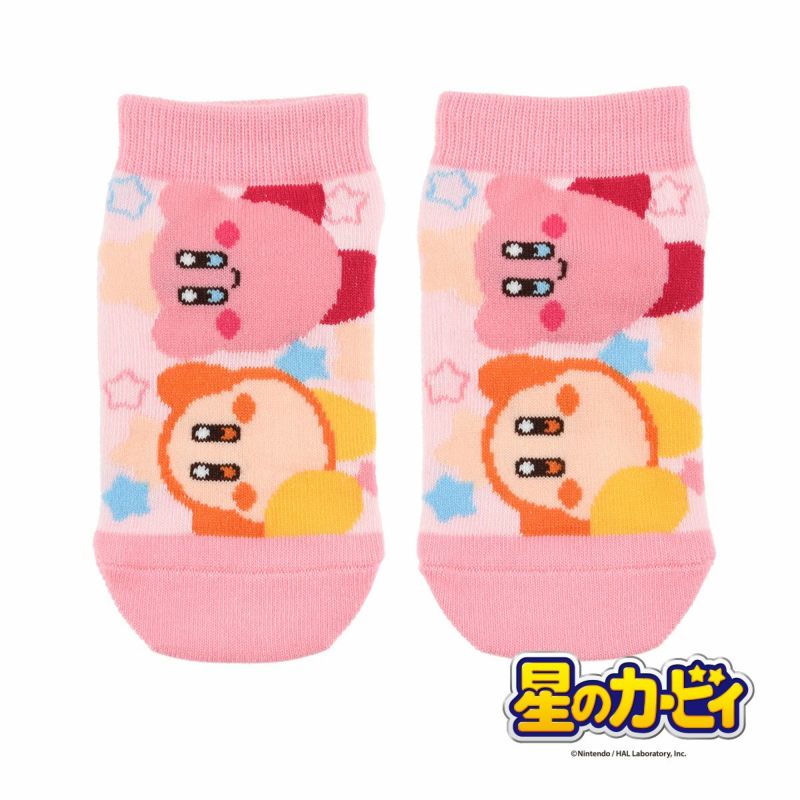 【星のカービィ】靴下キャラクター柄スニーカー丈ワドルディ(185-15L5)
