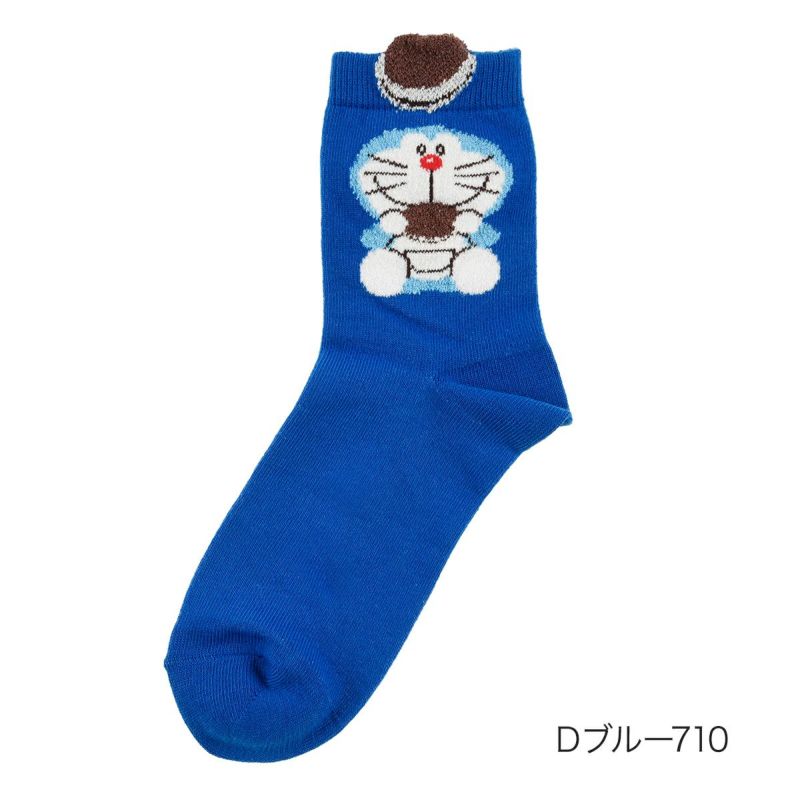 【ドラえもん】靴下部分ブークレクルー丈ドラえもん(380-15B6)
