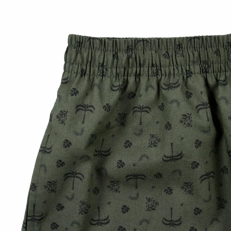 fukuske(フクスケ)ハーフパンツボタニカル柄ハーフパンツポケット付き(RM9P0012)