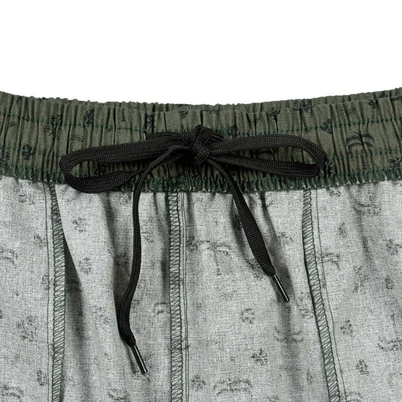 fukuske(フクスケ)ハーフパンツボタニカル柄ハーフパンツポケット付き(RM9P0012)