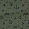 fukuske(フクスケ)ハーフパンツボタニカル柄ハーフパンツポケット付き(RM9P0012)