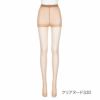 シルキーサポート：夏雪3足組パンティストッキング無地パンティ部メッシュ(161-2323)