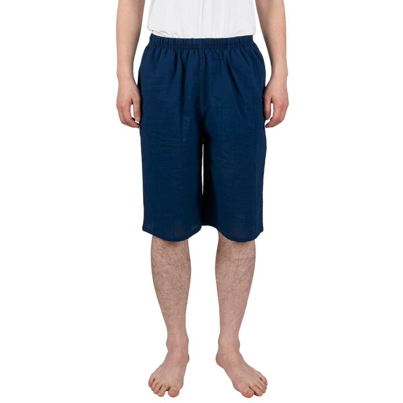 fukuskeFUN(フクスケファン)甚平ストライプ柄上下セット(260P0002)