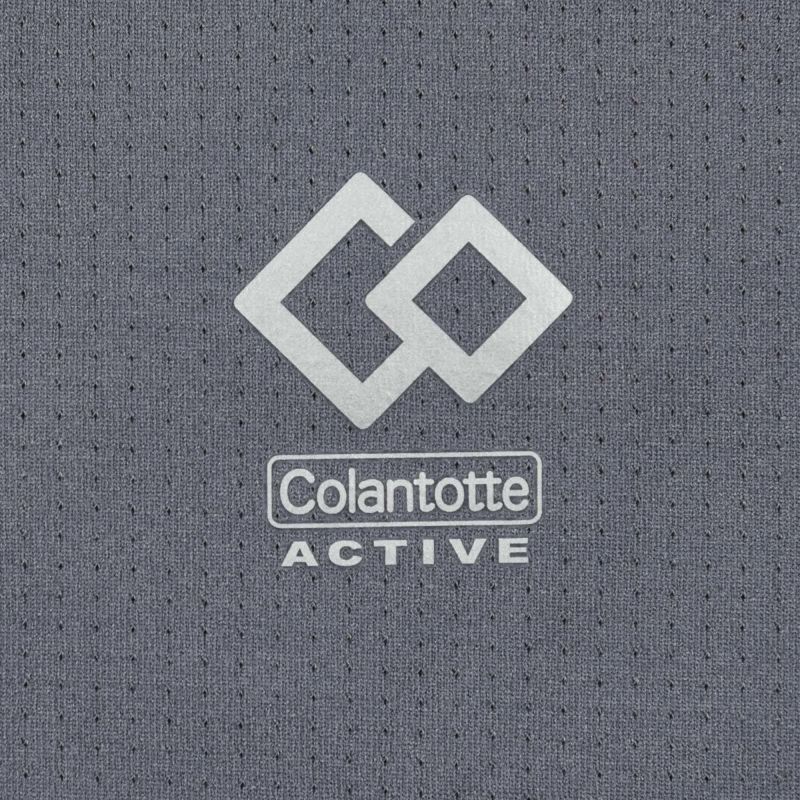 Colantotte(コラントッテ)：ACTIVE上下セット ルームウェア 無地 ワンポイント 上下セット ラグラン半袖 ハーフパンツ ストレッチメッシュ ウエストシャーリング(調節ひも有)(HRT-6001)