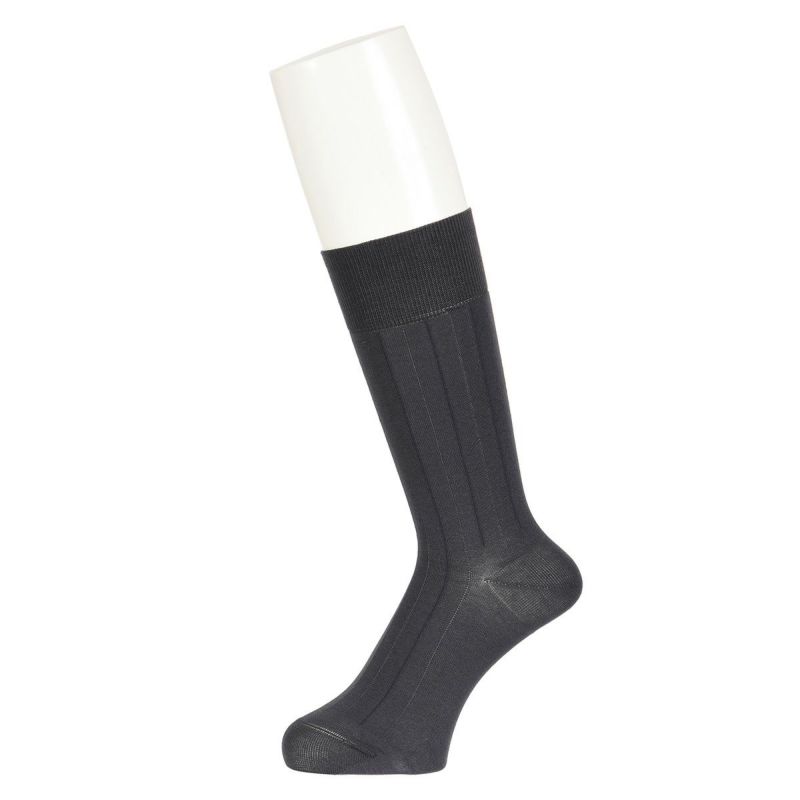 ブルックスブラザーズ靴下ストライプクルー丈(2B064)