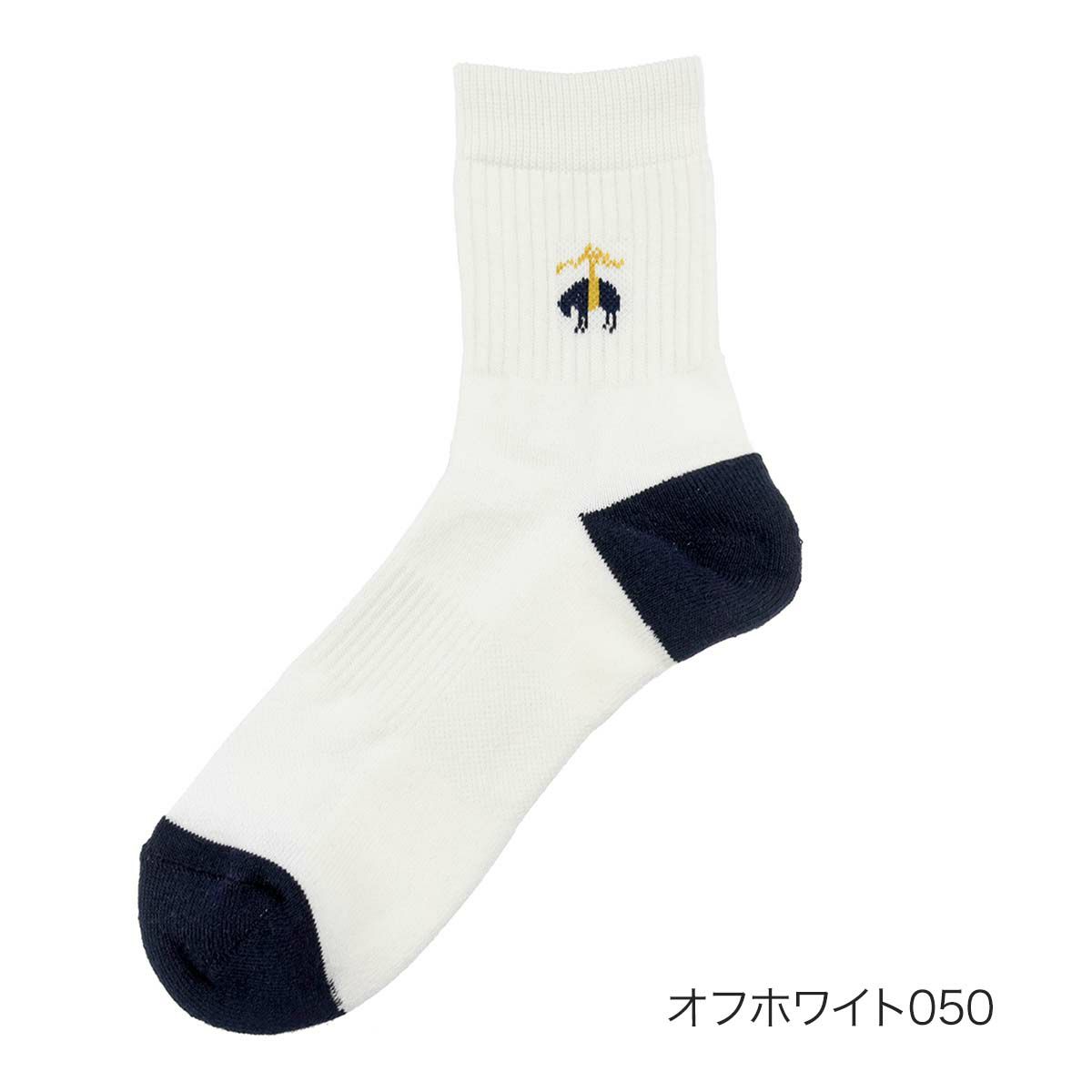 ブルックスブラザーズ靴下ワンポイントロゴショート丈足底パイル(6B522)