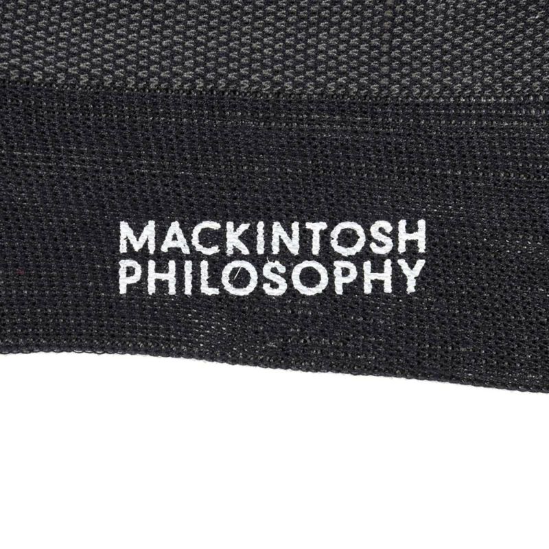 マッキントッシュフィロソフィー靴下バーズアイクルー丈(2M059)