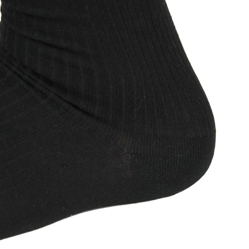fukuske5足組靴下無地クルー丈5本指つま先かかと補強(155N58A9)