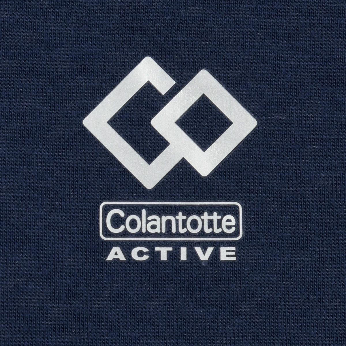 Colantotte(コラントッテ)：ACTIVEルームウェア無地ワンポイントライン上下セット半袖ハーフパンツ天竺編み(HRT-6002)