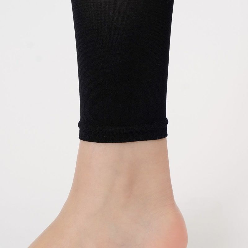 HODOHADA(ほどはだ)：HIYAHADAレギンス無地10分丈接触冷感糸(010-2001)