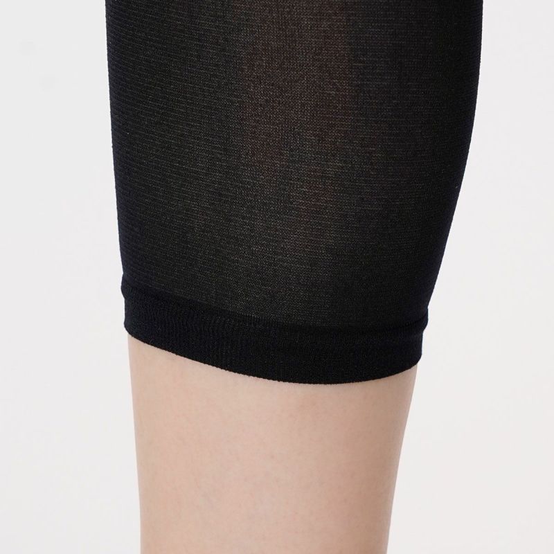 HODOHADA(ほどはだ)：HIYAHADAレギンス無地7分丈接触冷感糸(010-2011)