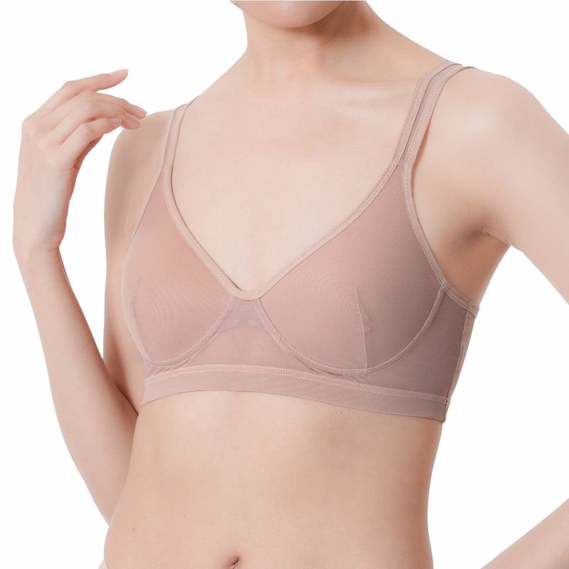 fukuskeFUN(フクスケファン)モールドブラジャー無地3/4カップパッドあり(14P1010)