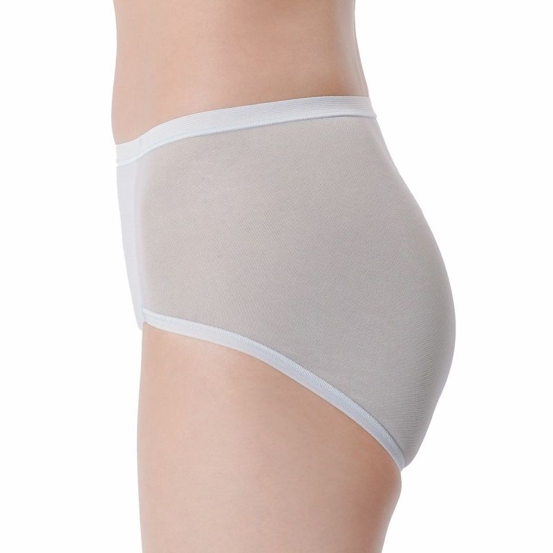 fukuskeFUN(フクスケファン)ショーツ無地スタンダードタイプ透け感(14P1011)