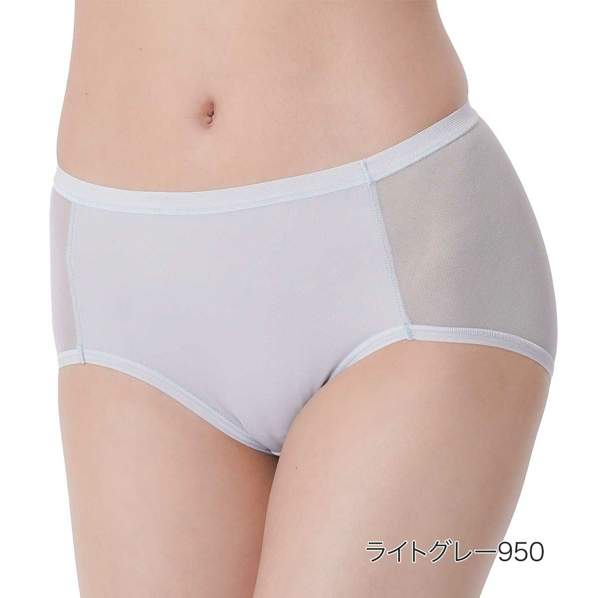 fukuskeFUN(フクスケファン)ショーツ無地スタンダードタイプ透け感(14P1011)