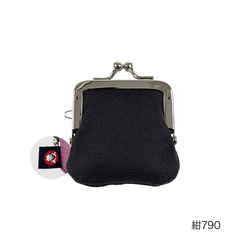 .fukuske(ドットフクスケ)：がま助財布無地小銭入れ足袋生地使用日本製(90X90020)